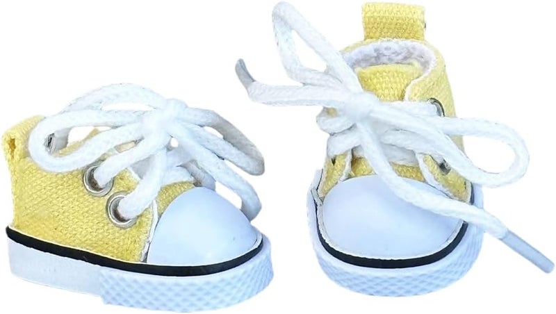 Jojedomo Compatible with Labubu Doll Shoes for 17cm Doll,Shoes Used for Labubu Accessories (F-Fellow) - Image 1